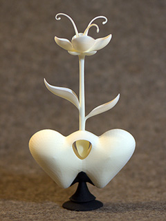 Wedding Hearts 3D Print