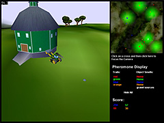Tractor Wars the Ant Simulation