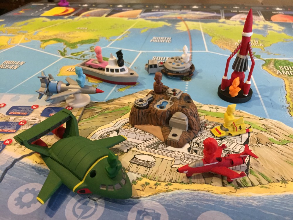 Thunderbirds Board Game Minis
