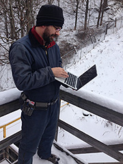 Working in the Snow