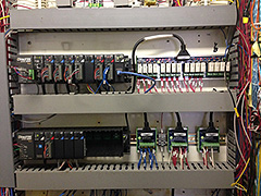 New PLC Installed in Control Cabinet