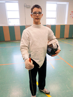 My Son fencing