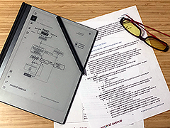 Refining workflow diagrams and requirements.